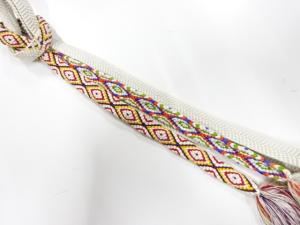 正絹　手組帯締め